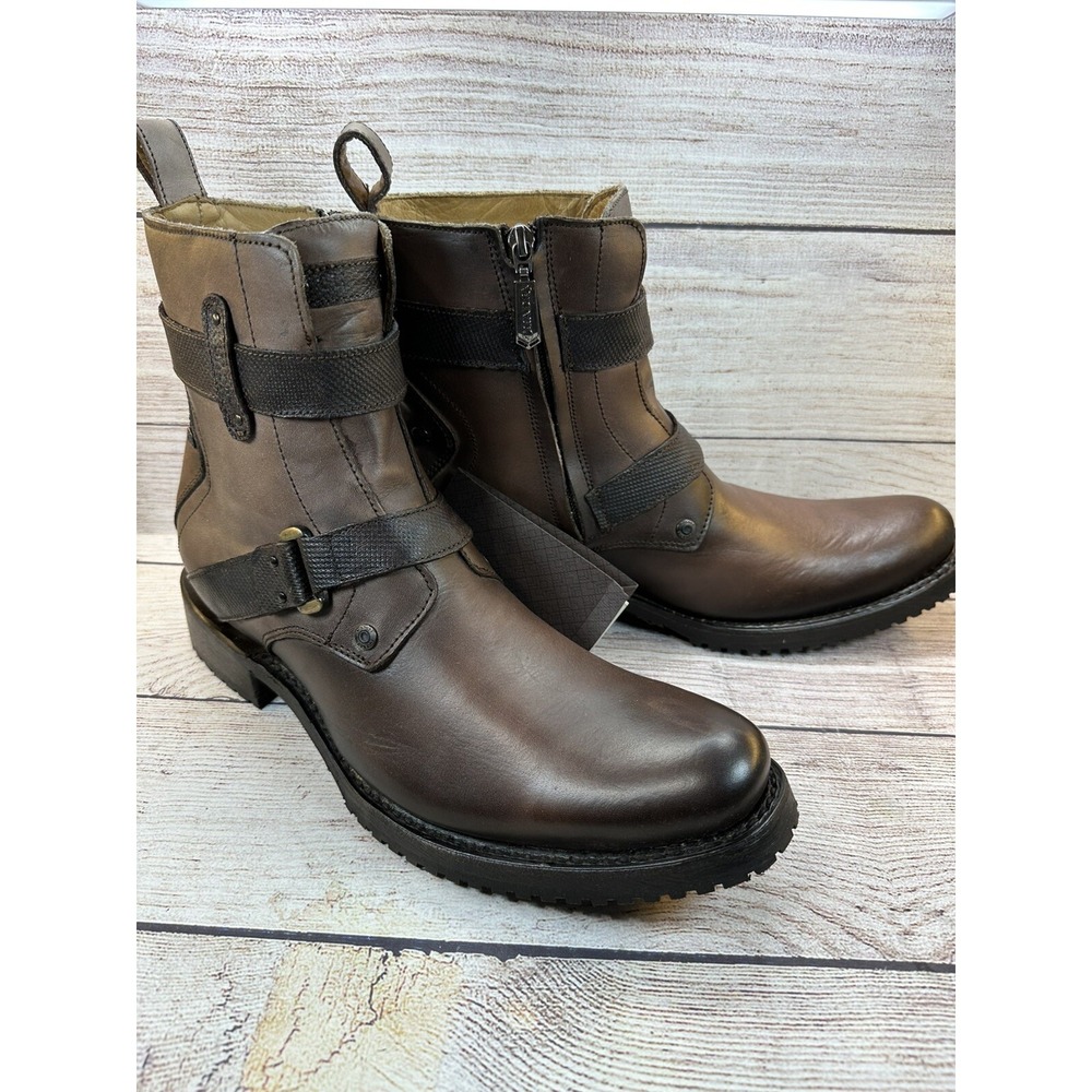 Cuadra Men's Boot in Genuine Leather with Zipper Brown Size 9.5 *AMAZING*